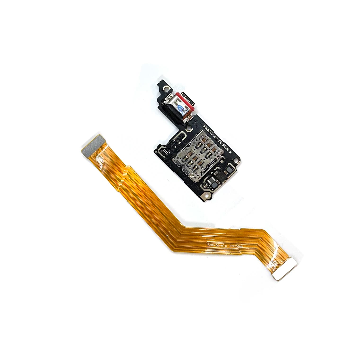 For Vivo S1 S1Pro S5 S6 Flexible charging cable USB charger port