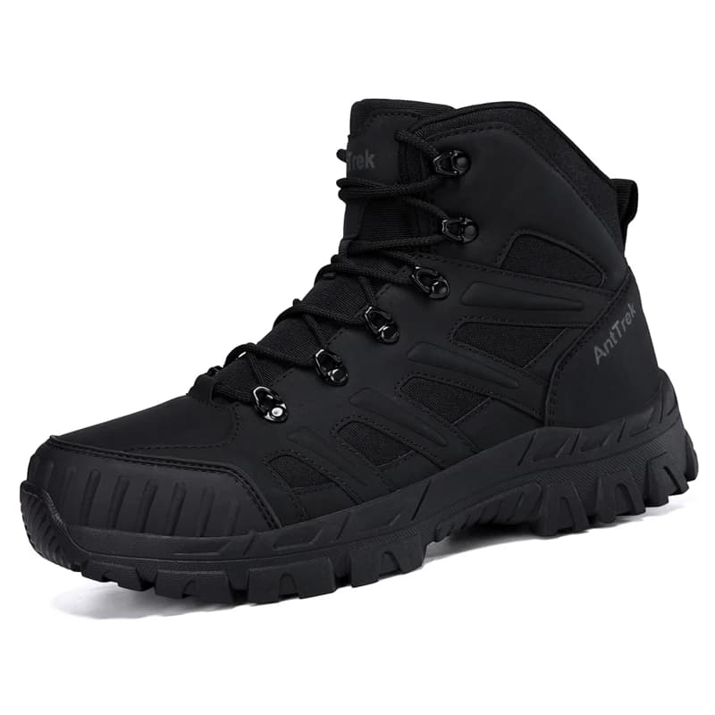 Scarpe da caccia da trekking da uomo Stivali tattici di marca Scarpe da trekking da esterno impermeabili Scarpe da arrampicata antiscivolo da uomo Stivali da moto
