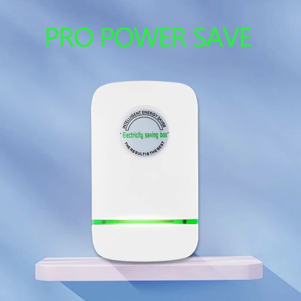 Dispositivo di Risparmio Energetico Pro, Stabilizzatore di Tensione 90V-250V con Spina EU per Casa e Ufficio, Riduce il Consumo