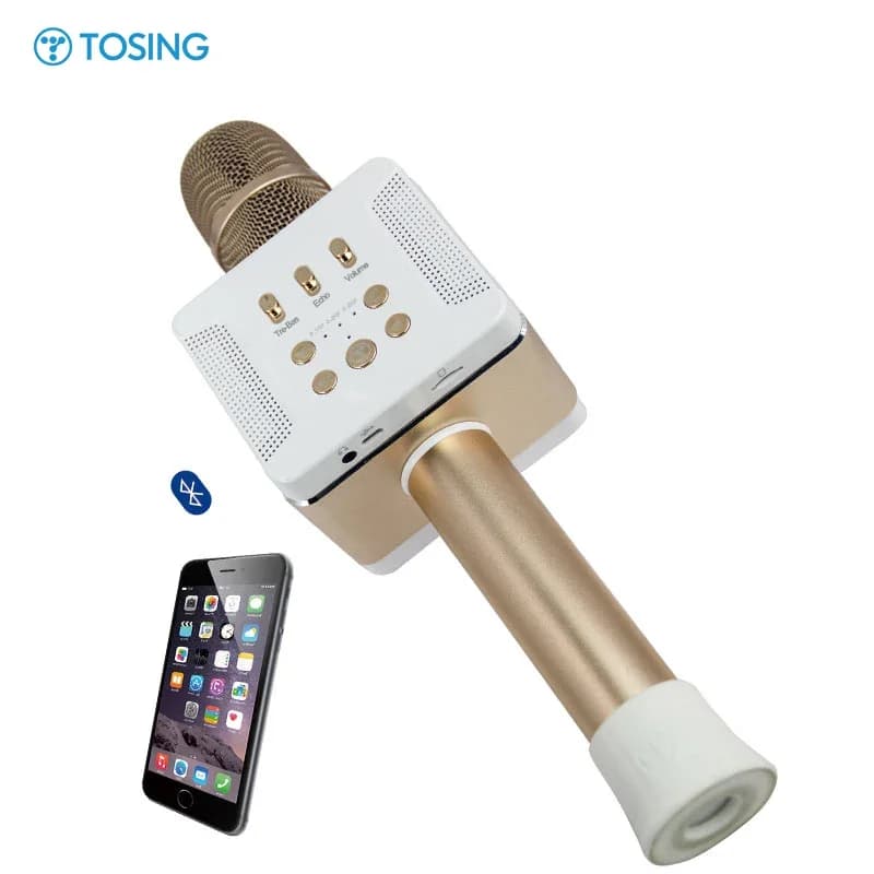 2025 TOSING 016 Macchina per karaoke audio professionale 20W Microfono dinamico Comunicazione wireless Alti bassi Boost per Studio