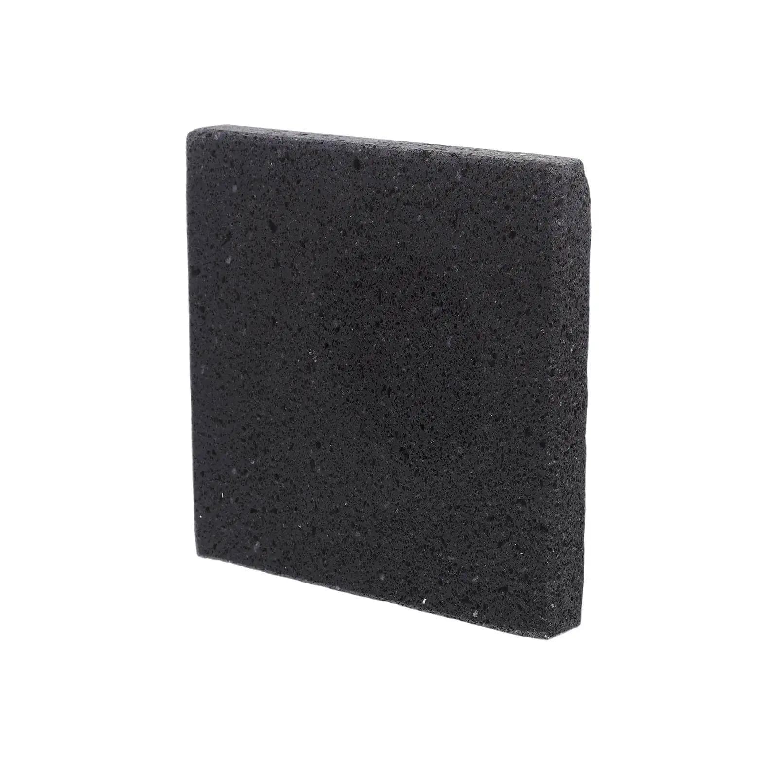 4.7x4.7 Inch Volcanic Rock Cooking Stone Korean Bbq Plate Baking Stone for Bread Vegan Pizza Oven Household Korean Kitchenware