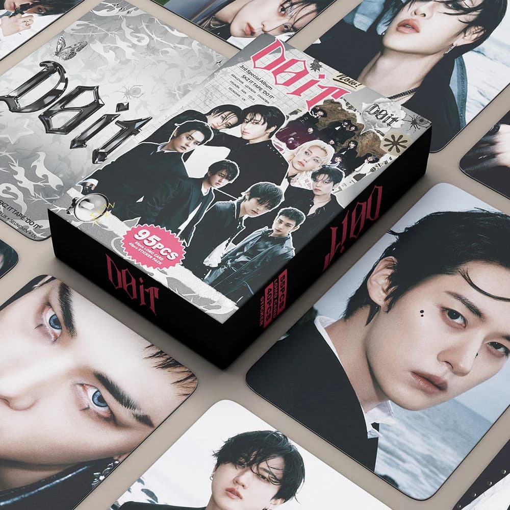 Nuove Carte Olografiche SKZOO Stray Kids 92 Idol: Regali per Fan Bambini e Adulti, Collezione di Carte Olografiche di Valore con Tema Idol