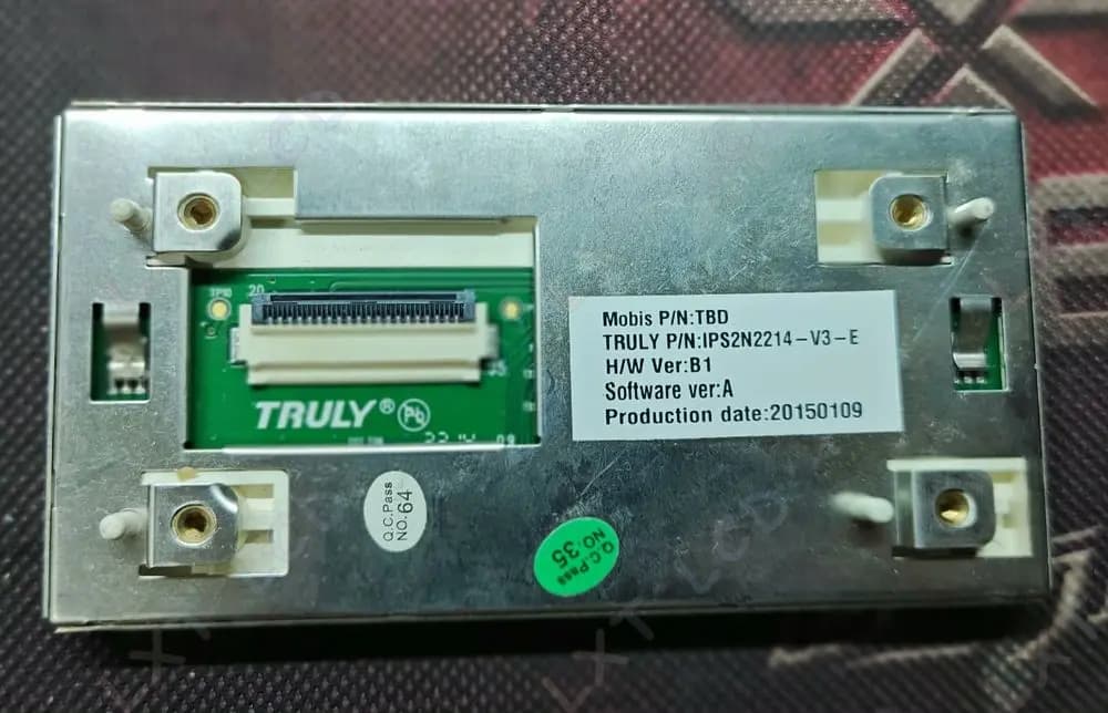 Pannello di visualizzazione dello schermo LCD per TRULU IPS2N2235-V2-E IPS2N22 IPS2N2215-B1-E IPS8K8855FPC-B1-E IPS2N2235-V1-S-B-E per tachimetro