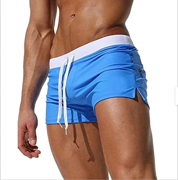 Nuovi costumi da bagno da uomo Costume da bagno sexy Sunga Costume da bagno caldo da uomo Slip da bagno Pantaloncini da spiaggia Mayo De Praia Homens Maillot De Bain