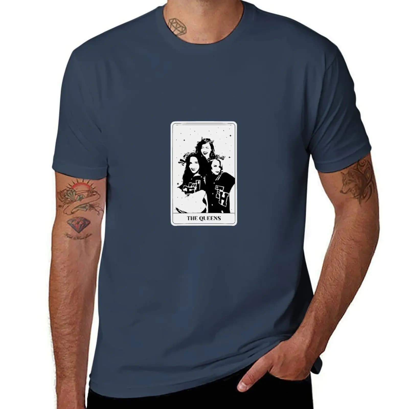 T-shirt Drama Queens OTH Tarot Card T-shirt basic a maniche corte da lavoro