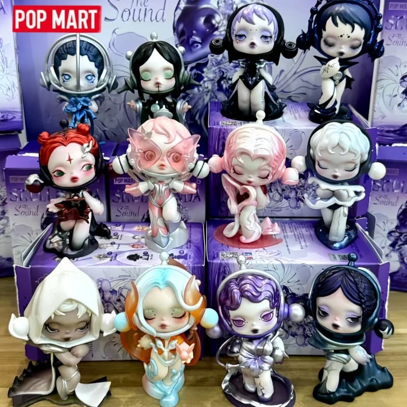 Hot POP MART Skullpanda The Sound Series Blind Box Mystery Box Guess Bag Toys Doll Cute Anime Figure Desktop Ornaments Girl Gift