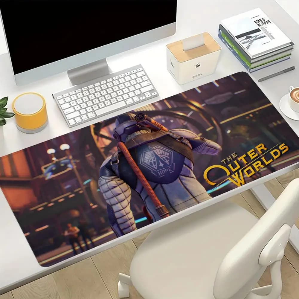 Il nuovissimo tappetino per mouse a tema The O_Outer W_World XXL, tappetino per mouse da gioco extra-large, tappetino per laptop, tappetino per desktop, tappetino in gomma antiscivolo