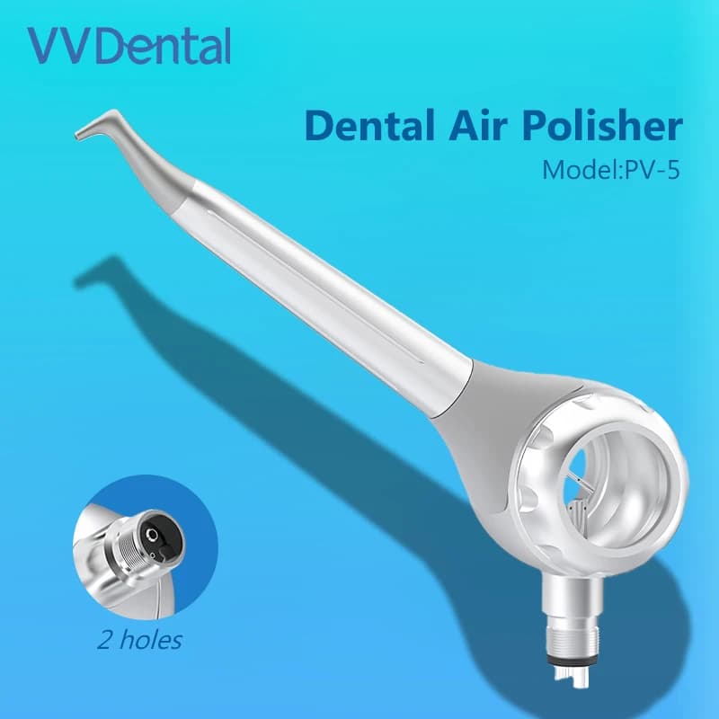 Air Sanding Machine 2/4 Teeth whitening holes, Air and Water polisher, Oral Hygiene Tool