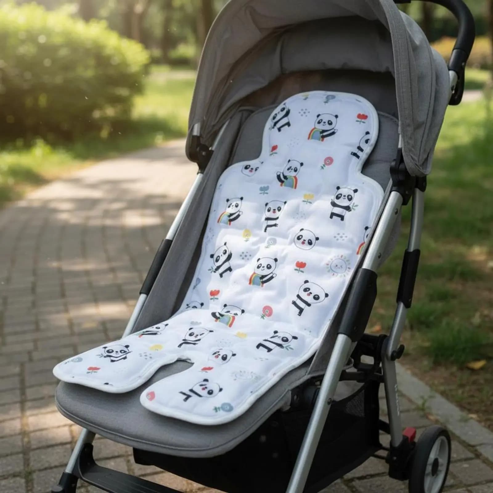 Cuscino Rinfrescante in Gel per Seggiolino Passeggino, Tappetino Traspirante Universale per Bambini, Ideale per l'Estate
