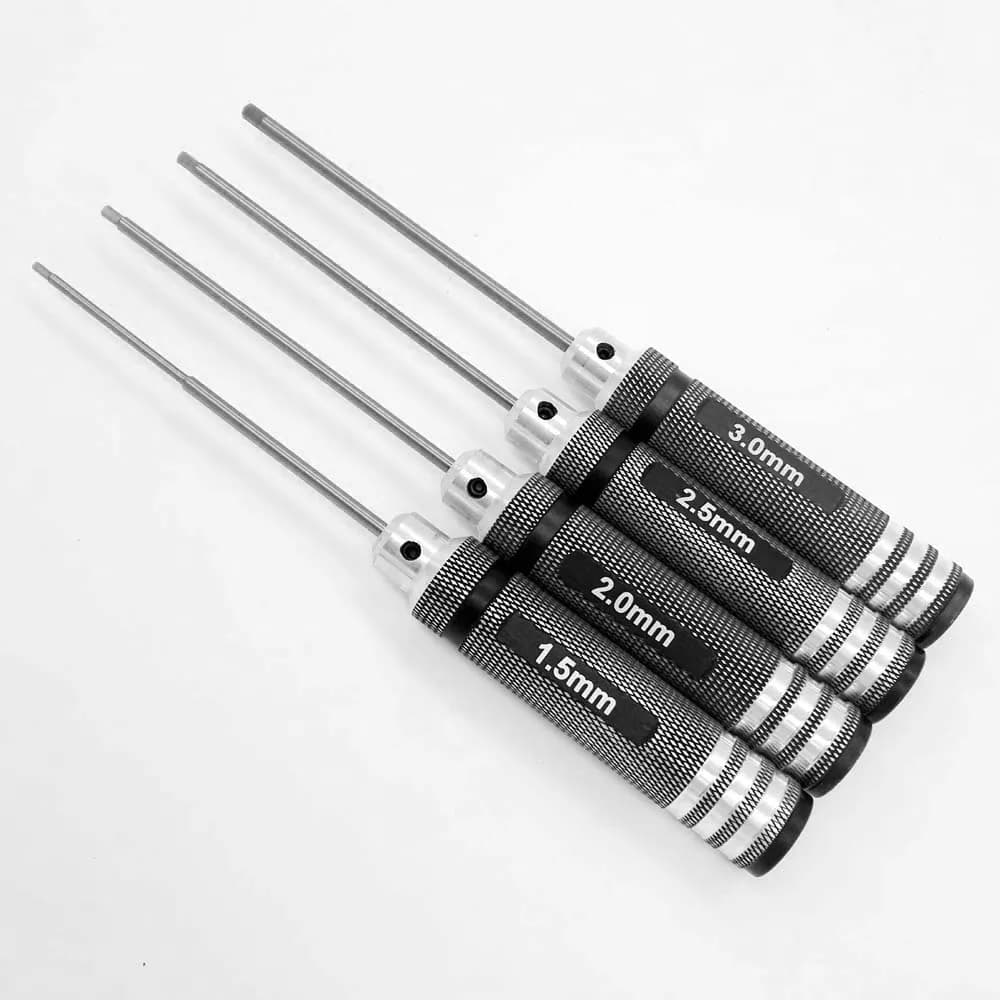 Kit di cacciaviti RC con cacciavite esagonale ad alta precisione per elicotteri di auto RC e camion RC
