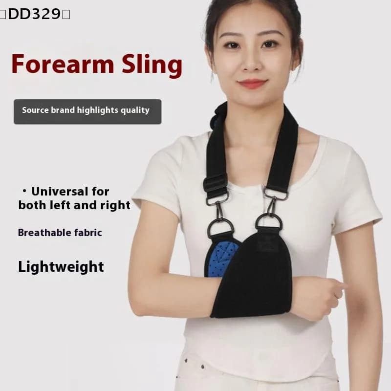 Supporto per Braccio Regolabile e Traspirante, Fascia di Sostegno per Spalla, Immobilizzatore per Polso, Gomito e Avambraccio〔DD329〕