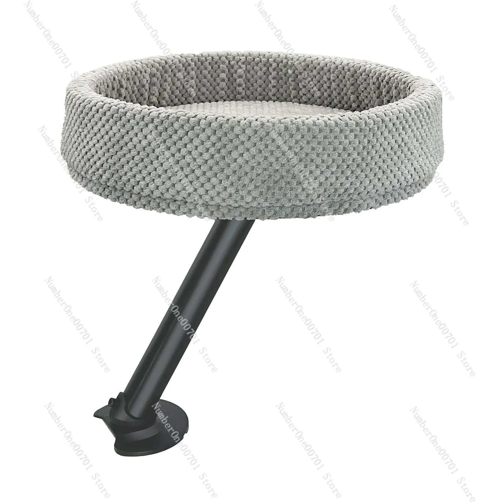 Floating Cat Bed For Desk, Space-Saving Desktop Cat Tree With Stable Clamp, Office Cat Perch For Small Spaces