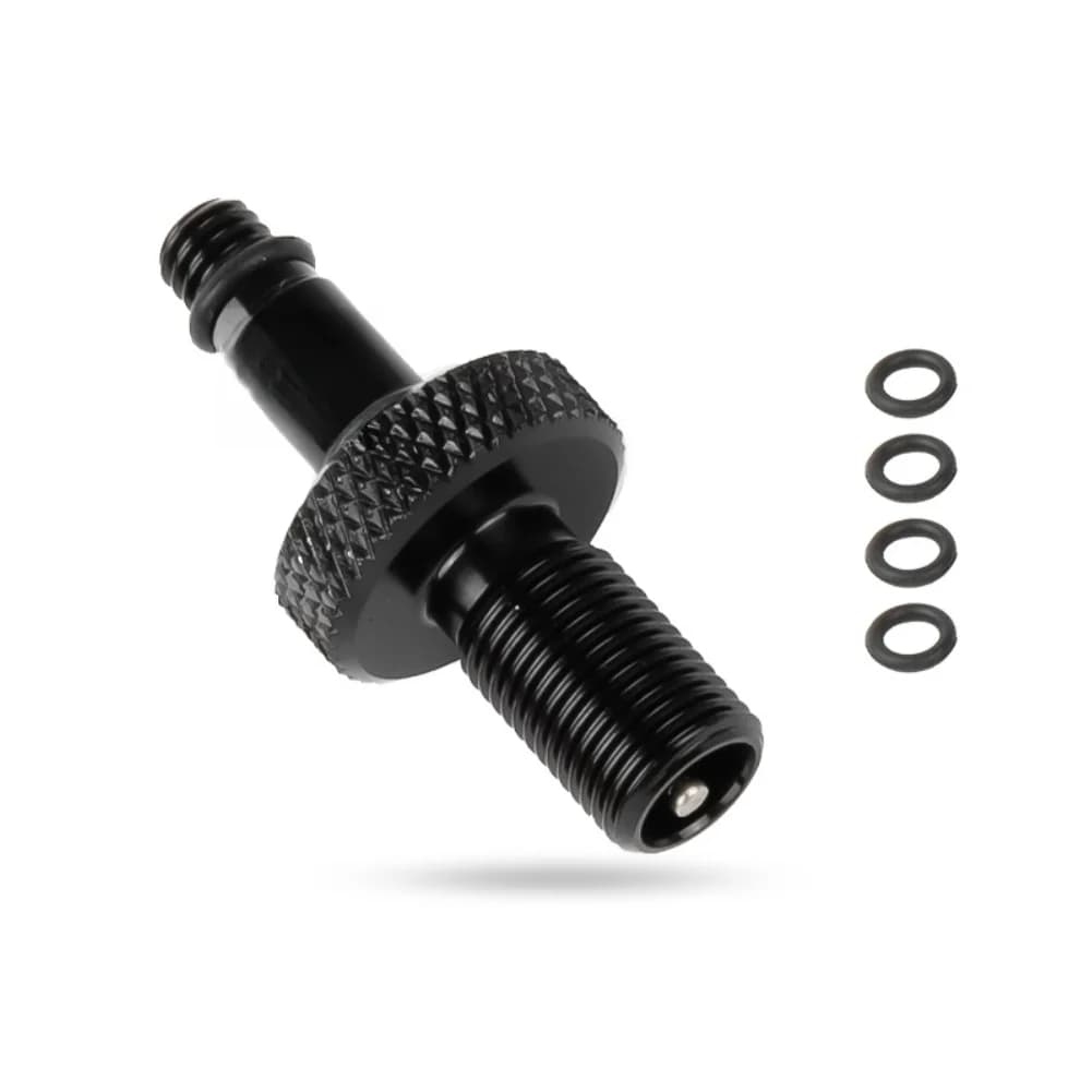 Adattatore per valvola aria forcella bici MTB 1 pz, connessione filettatura interna M5, valvola per bicicletta per pompa sospensioni, accessorio