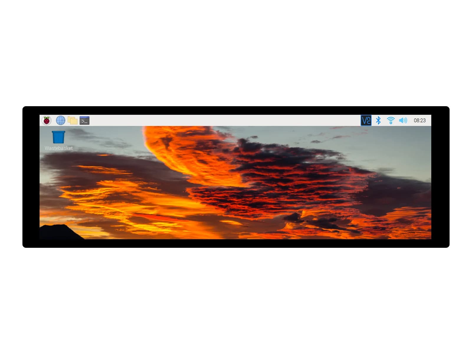 Waveshare 7.9inch Capacitive Touch Display for Raspberry Pi, 400×1280, IPS, DSI Interface