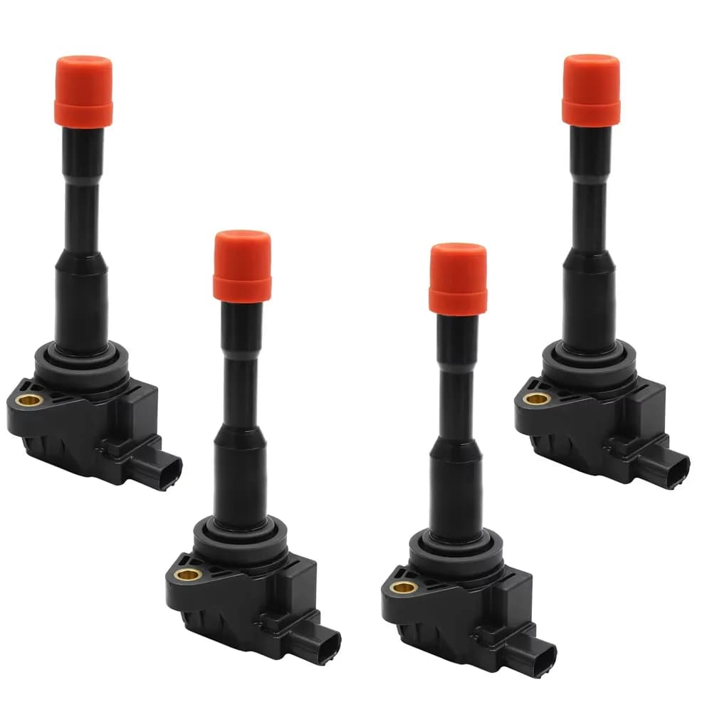 4X 30521-PWA-003 Rear Ignition Coil fit For Honda CITY Civic 7 8 VII VIII JAZZ FIT 2 3 III 1.2 1.3 1.4 UF374 CM11-108 CM11-108C