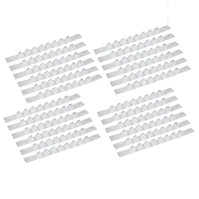 【THANKSGIVING DAY】Clothes Hanger Grip Adhesive 200 Pcs Non Slip Silicone Clothing Hanger 2.8 X 0.2 Inch Hanging Accessories