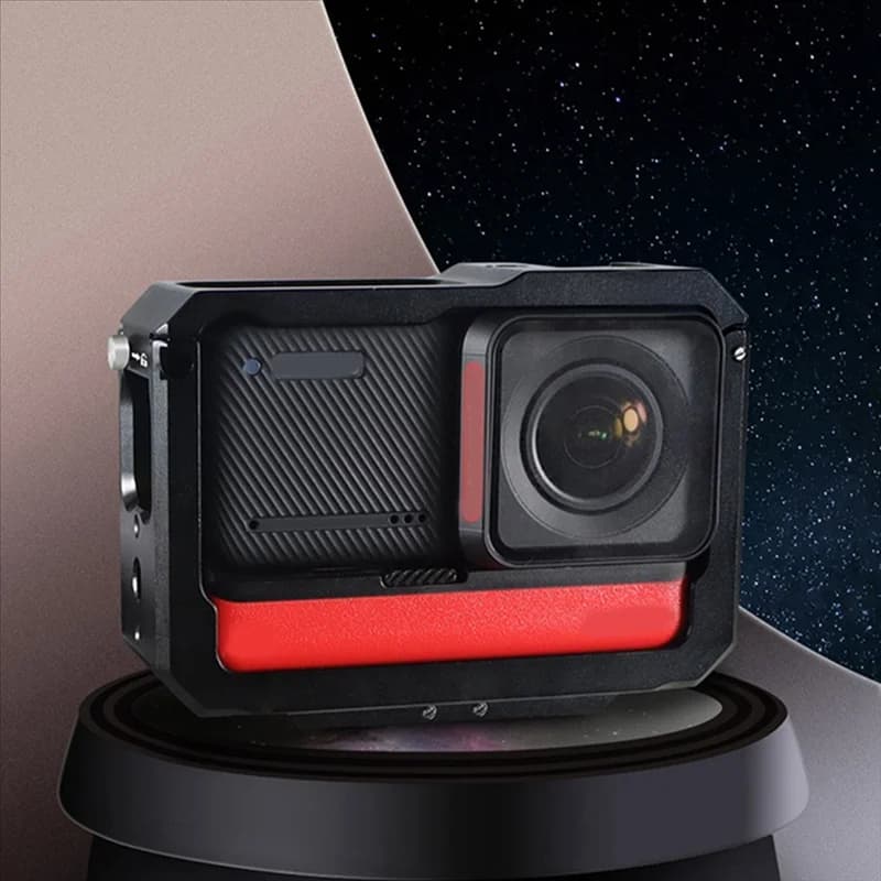 Multi Cold Boots Expansion Flash Mount Magnetic Folding Cage Protective Frame For Insta360 One RS A
