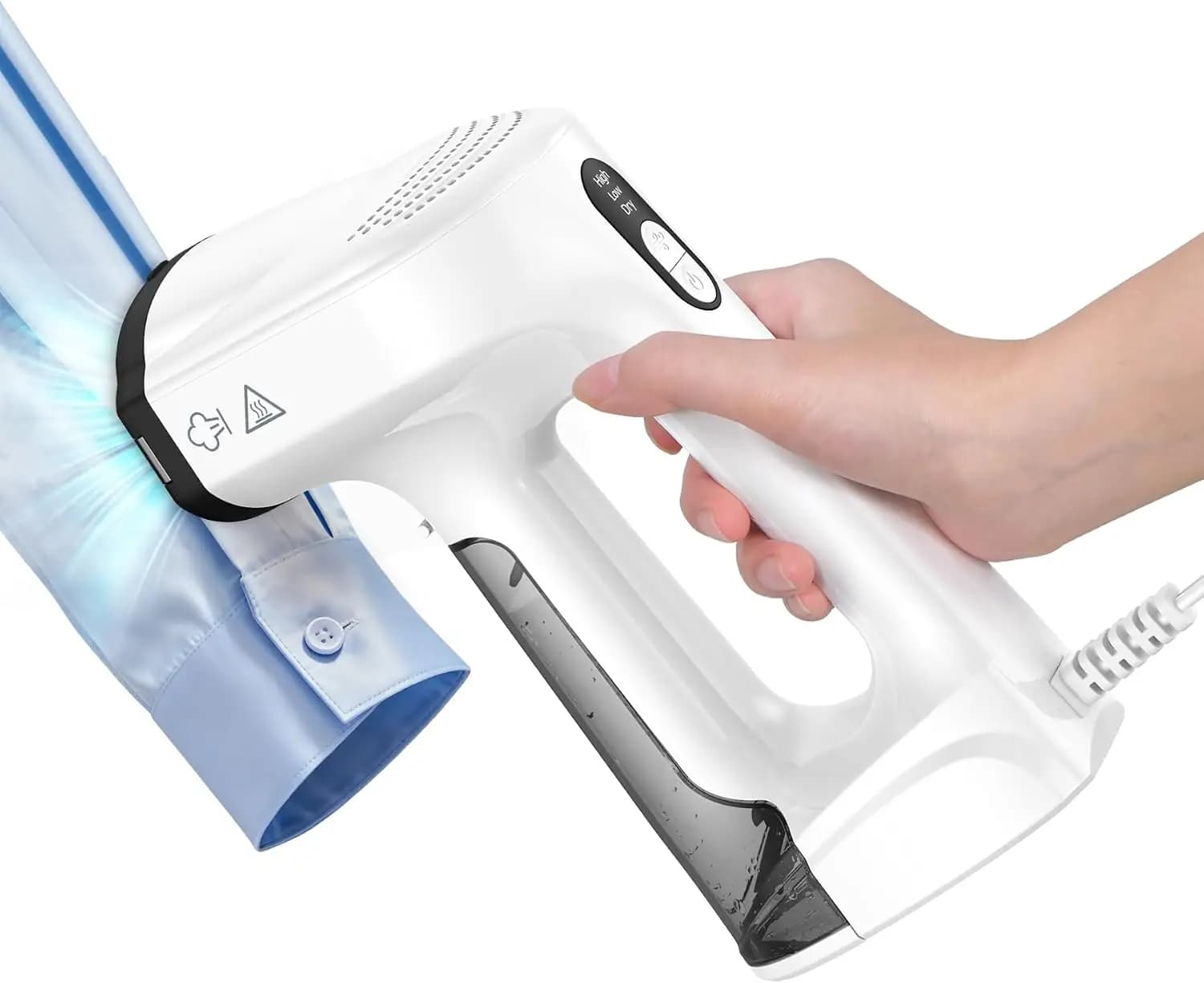 3500Pa Suction Vacuum Steamer for Clothes, 30s Heat-Up, 3 Modes, 110-120V