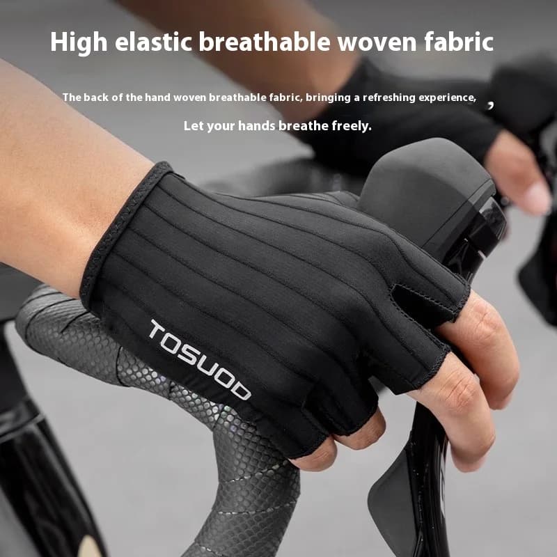 TOSOOD bicycle gloves equipped with a touch screen with long fingers, suitable for men and women to wear in autumn spring