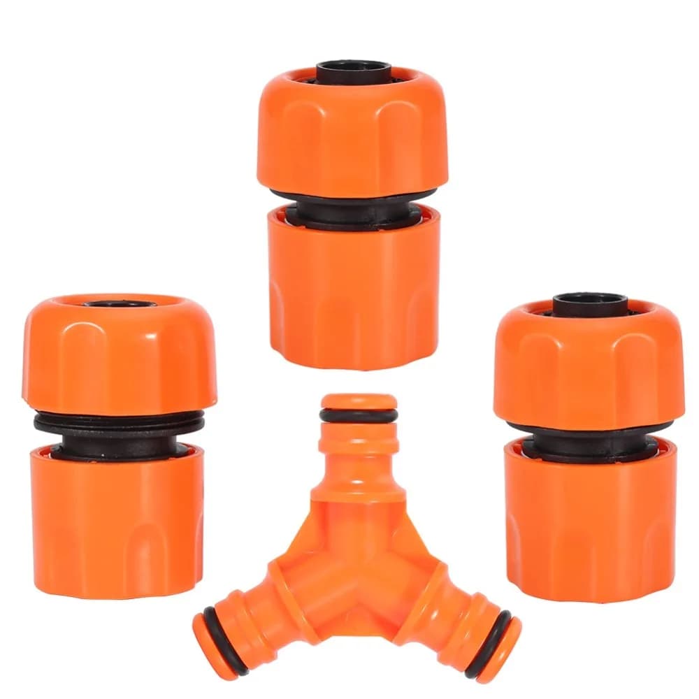Connettore per Tubi ABS a 3 Vie, Raccordo Rapido, Divisore per Tubi G3/4, Connettore G1/2, Divisore per Tubi da Giardino, per Giardinaggio Domestico