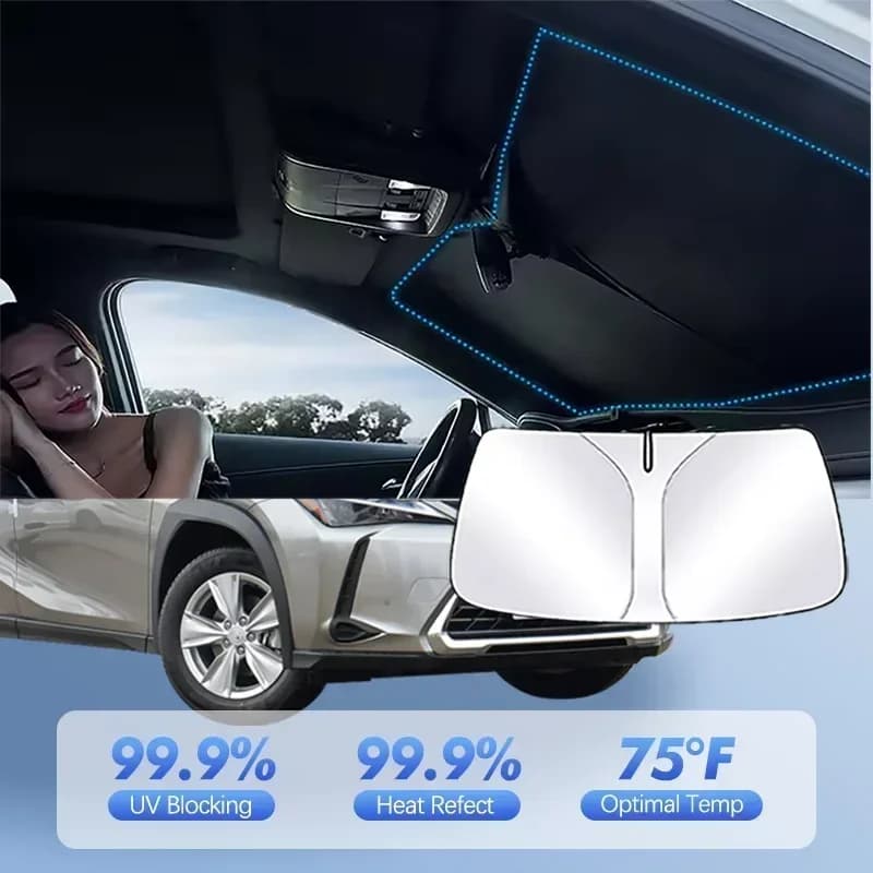 For Lexus UX 200 UX250H UX300h UX300 Car Windshield Sun Shade Sunshade Sun Visor Protector Blocks UV Rays Summer Car Accessories