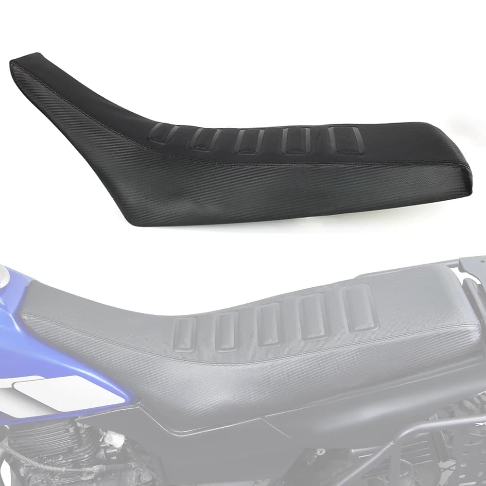 Coprisedile Antiscivolo per Moto Compatibile con Yamaha TW200 1987-2024 TW 200, Coprisedile a Strisce con Grip Antiscivolo