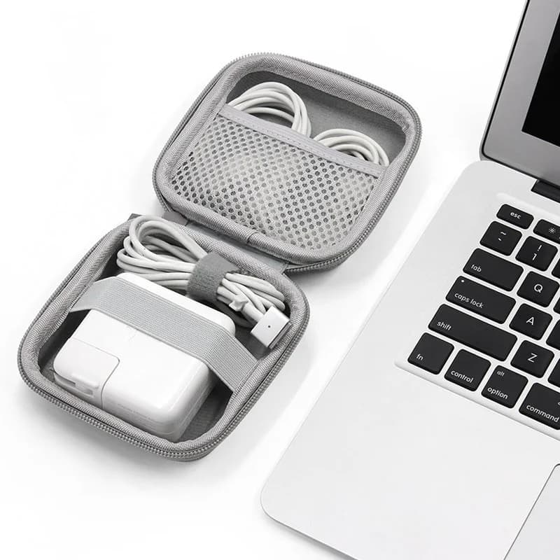 Portable Earphone Holder Bag Organizer for Multifunctional Data Cable Case for Digital Gadget for Charger Protective Case for U Disc