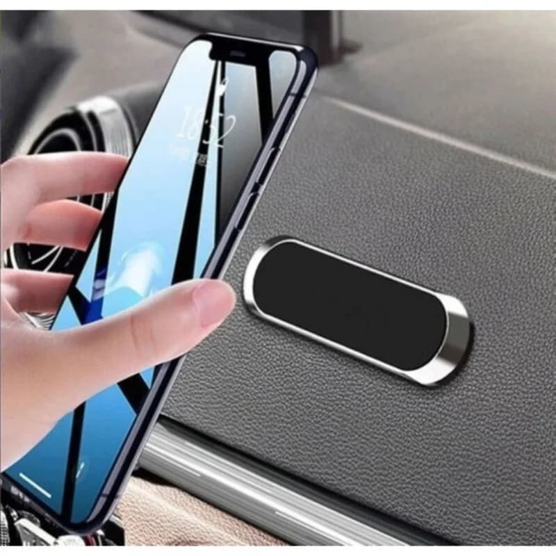 Supporto magnetico piatto per telefono cellulare per cruscotto auto, parete per camion, bastone universale su kit di montaggio magnetico da parete per iPad per tablet