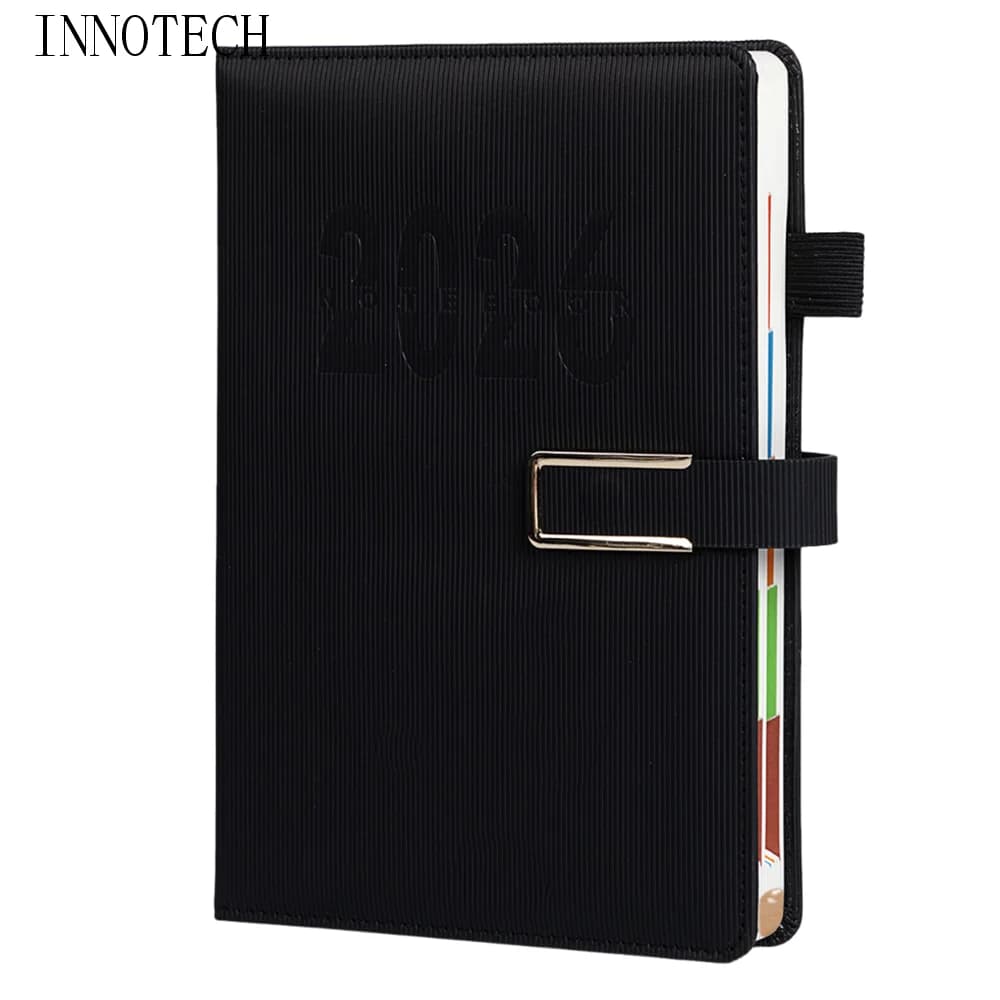 Inglese 2026 Agenda Planner Blocco note 12 mesi Segnalibro 365 giorni Efficienza Notebook Carta spessa resistente all'usura