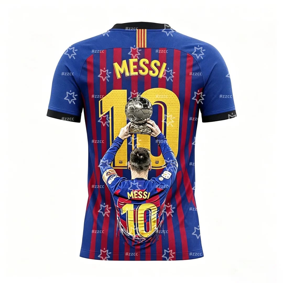 Maglia da calcio Messi n.10 25-26, regalo per tifosi, T-shirt sportiva estiva da uomo, abbigliamento per bambini, maglietta Y2K, maglia da ciclismo da donna