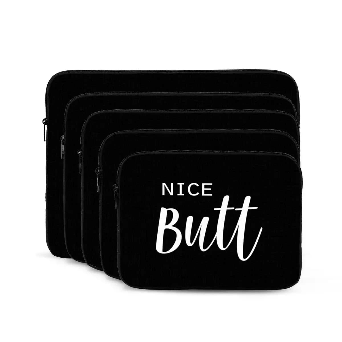 Get Naked Wall Art Nice Butt Notebook Borsa per laptop Custodia 10 12 13 15 17 pollici Custodia per notebook Custodia antiurto per tablet