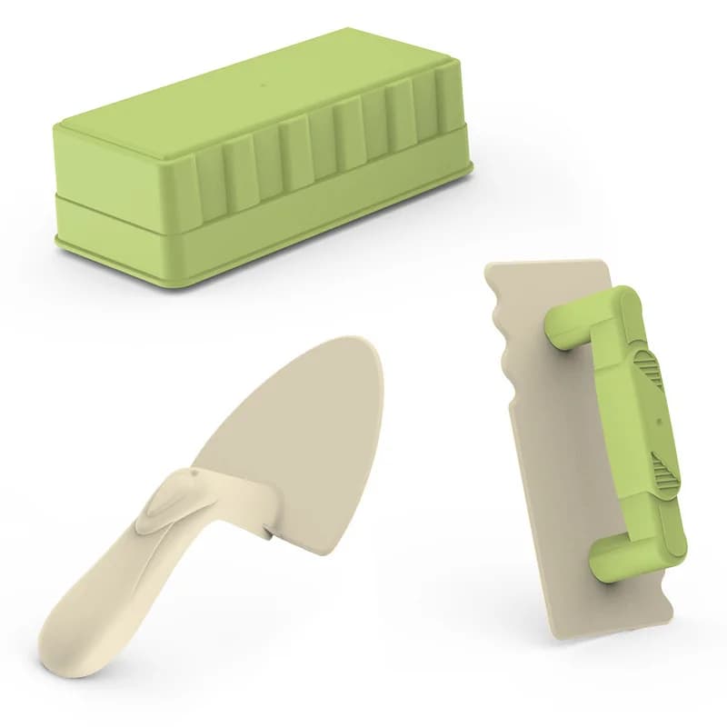 Set di giocattoli da spiaggia Strumenti per scavo pala Accessori da spiaggia Scatola di sabbia per bambini Giocattoli estivi per bambini all'aperto per bambini Accessori da spiaggia Regali