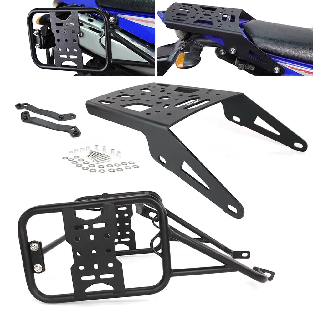 Per Yamaha XT250 2008-2022 2023 2024 Moto Borse laterali Rack Telaio Top Box Case Borsa laterale Staffa Pannier Portapacchi