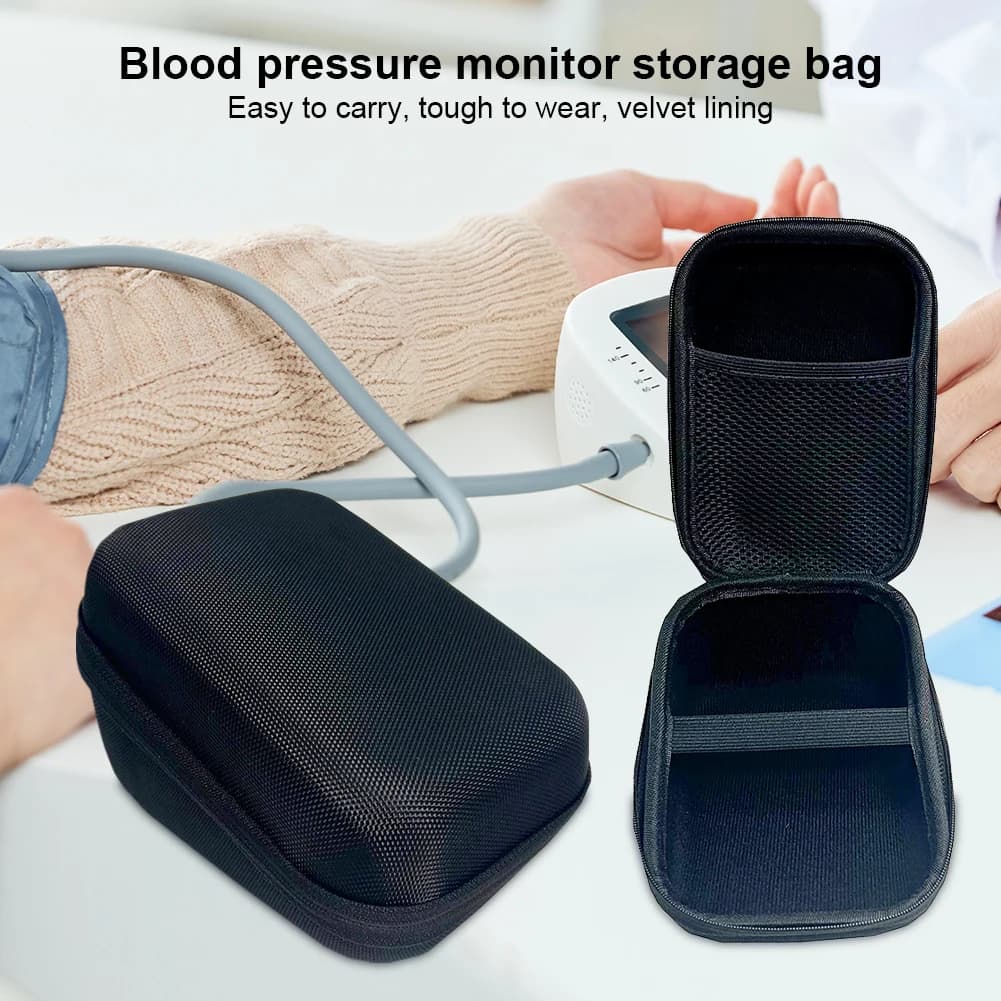 Custodia da trasporto rigida Custodia da viaggio antigraffio Custodia rigida di ricambio per monitor della pressione arteriosa Omron Yuwell