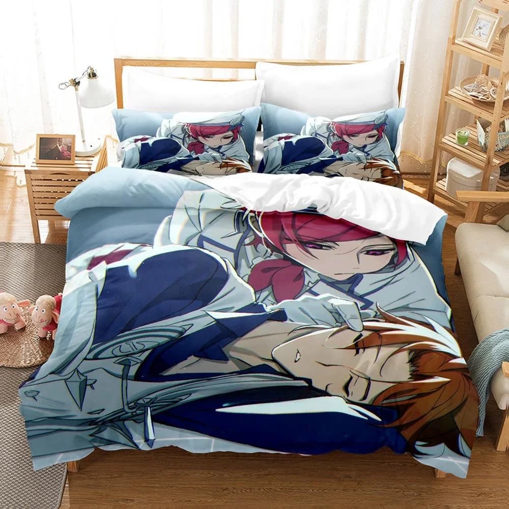 Gioco di cartoni animati 3D HELIOS Aumento Heroes Set di biancheria da letto Singolo Doppio Completo Queen King Size Set copripiumino per camera da letto per bambini adulti