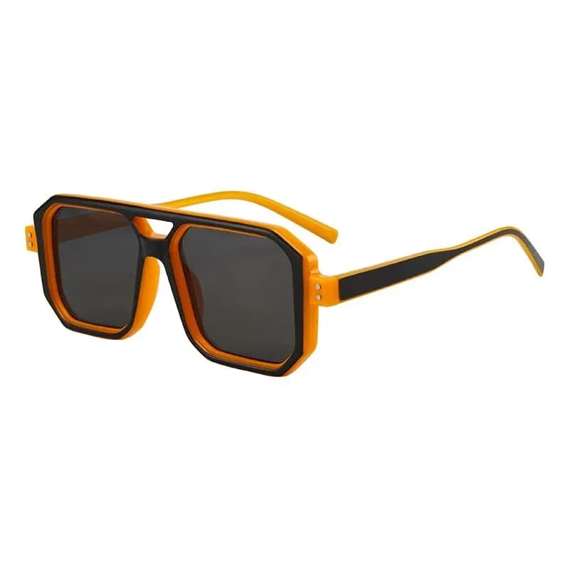 Occhiali da sole full frame casual casual a doppio raggio per uomo e donna Occhiali da sole resistenti ai raggi UV Uv400