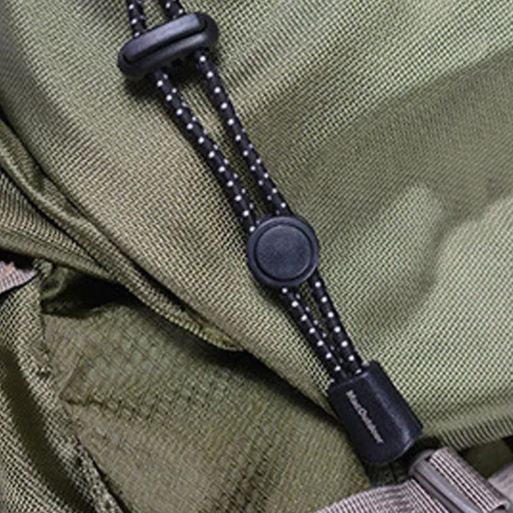 4Pcs Professional Adjustable Climbing Stick Strap Hiking Pole Holder Elastic Buckle Rope for Trekking Backpack Outdoor