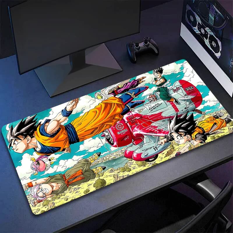 Mouse Pads Dragon Ball Gaming Accessories PC New Gamer Alfombrilla Xxl Computer Desk Mat Laptop Varmilo Keyboard Mousepad