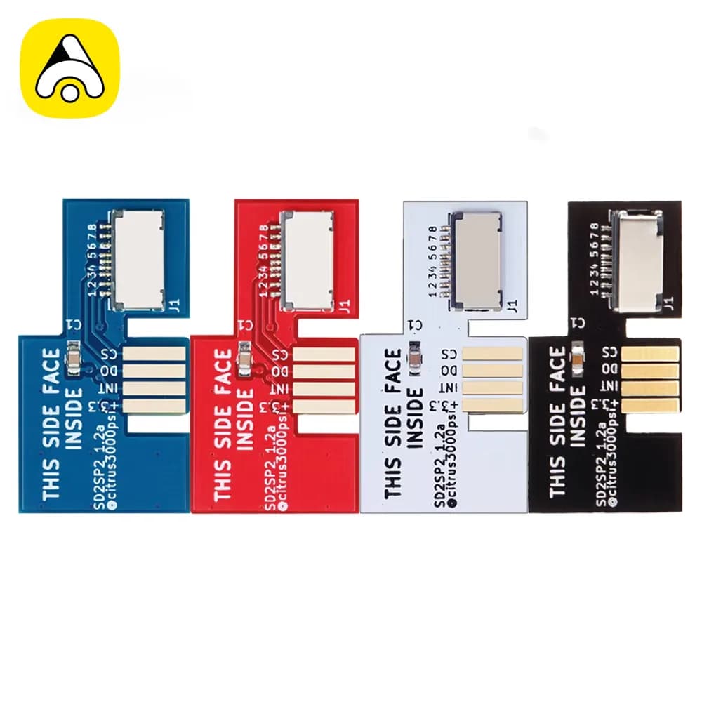 Adattatore per scheda SD di ricambio Lettore di schede TF per NGC GameCube SD2SP2 Adattatore SDLoad SDL Parti di riparazione professionali