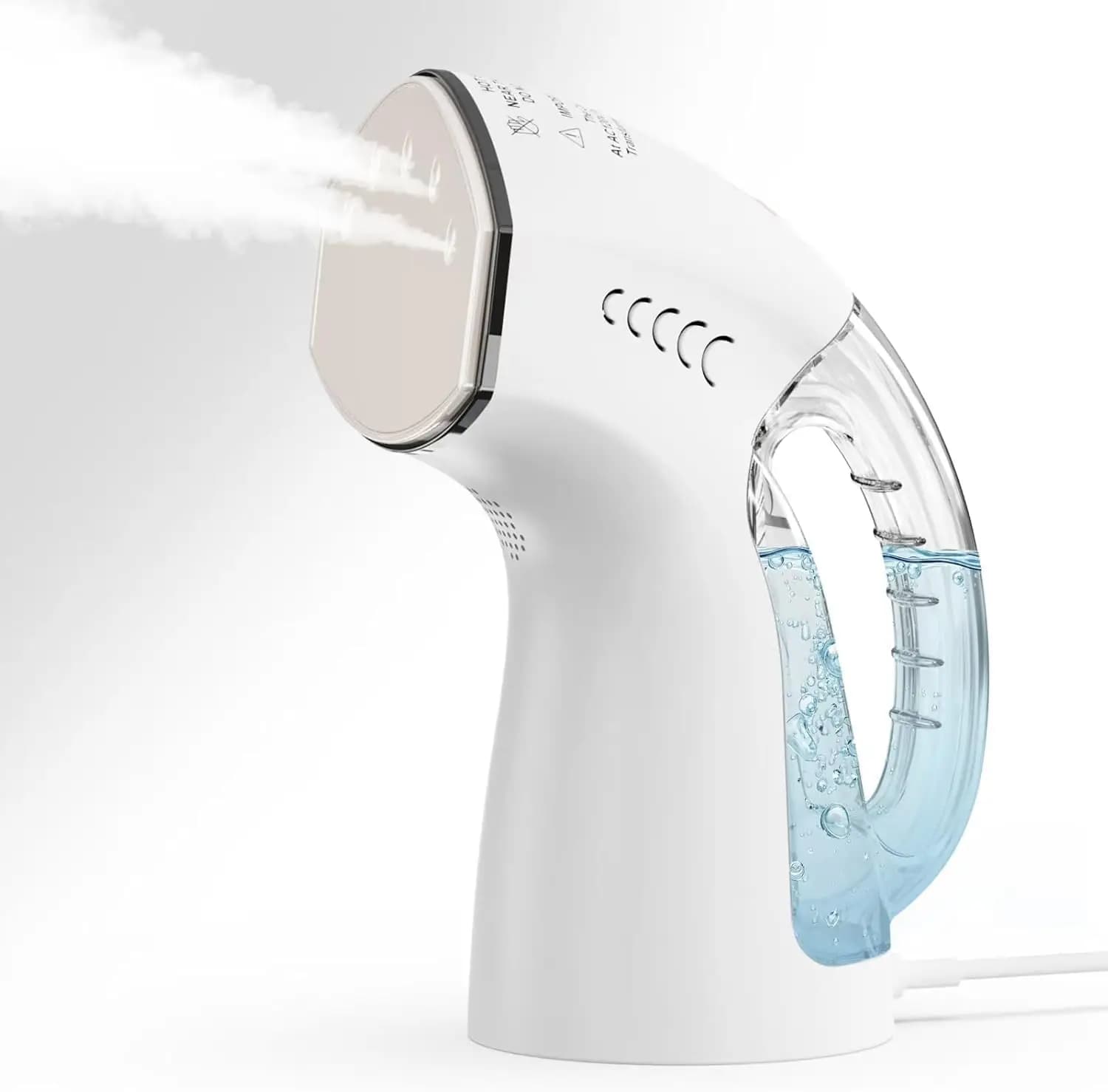 Ferro da Stiro e Vaporizzatore 2 in 1 per Vestiti, Pannello in Ceramica, Controlli Intelligenti del Chip, Vapore Delicato (Inclinabile, Non Spruzza Acqua), 250ml d'Acqua