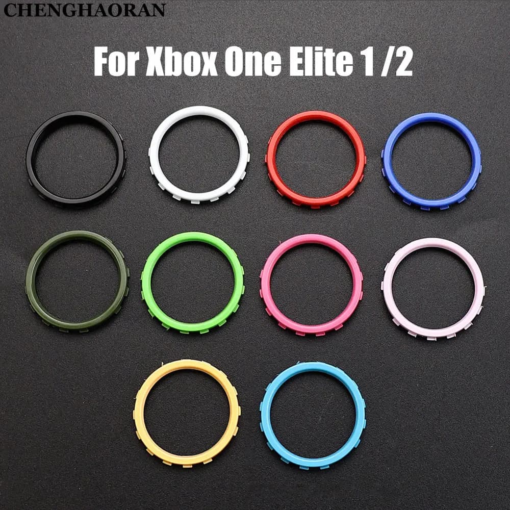 Parti di ricambio per anelli di accento per levetta da 2 pezzi per Xbox One Elite Series 2 Controller Anello decorativo per levetta con accento analogico