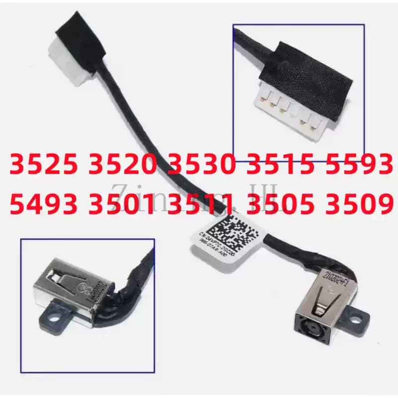 Charging port power interface head suitable for Dell Inspiron 3405 3501 3511 5593 3505 3509