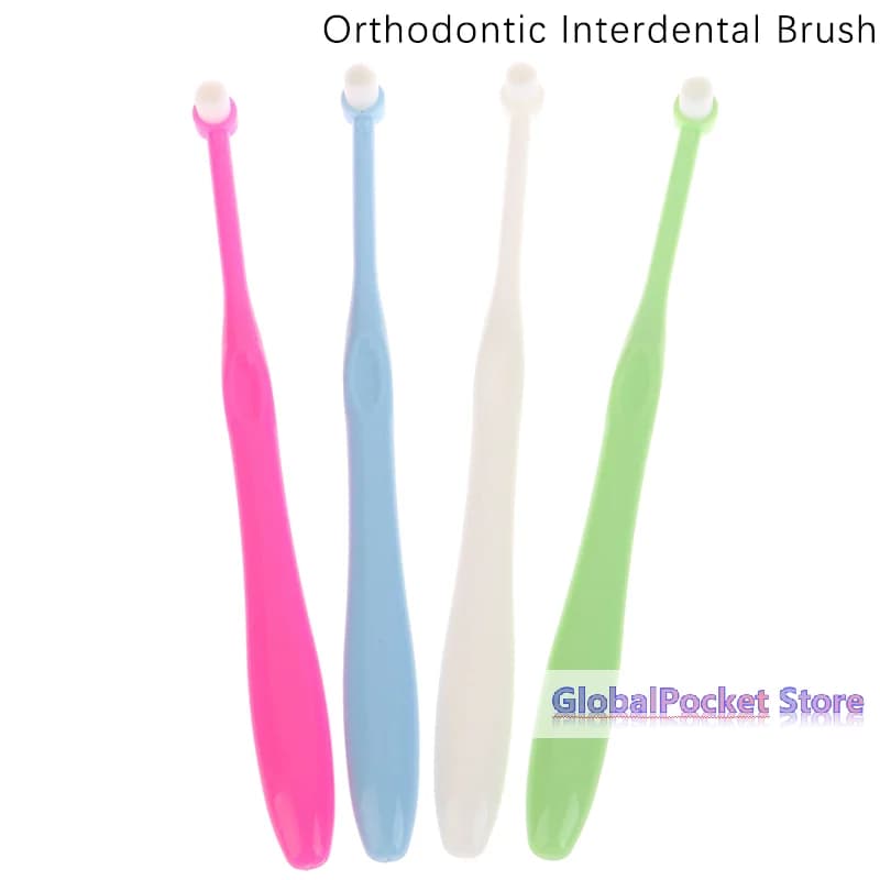 Universal toothbrush [TG823] in Single, Soft, for Tooth cleaning, Oral hygiene tool, Small head, Soft bristles, for plants, Adults