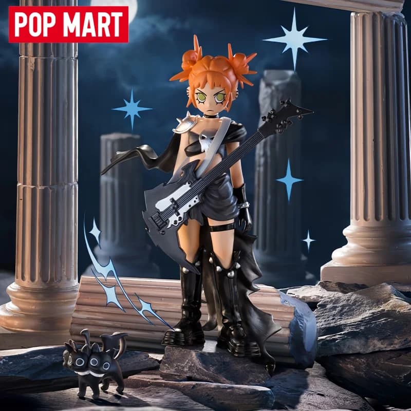 2026 Original POP MART Peach Riot Power Chords Series Blind Box Collectible Figurine Guess Bag Decoration Toy For Collector Gift