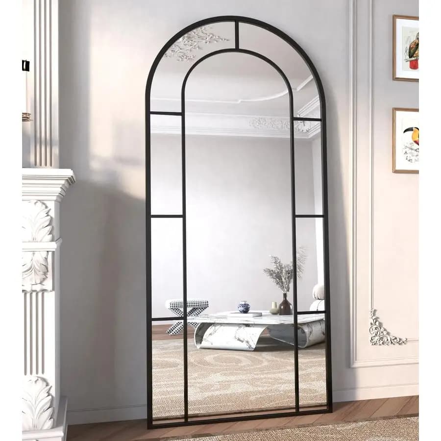 Specchio a figura intera, 56x22 pollici, specchio da terra sovradimensionato, specchio grande da parete a tutta altezza, specchio a figura intera da finestra