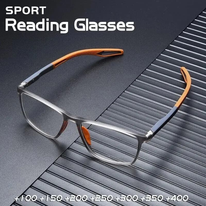 Blue Anti-light Reading Glasses for Men and Women Universal Reading Glasses with Frame Large Optical Support