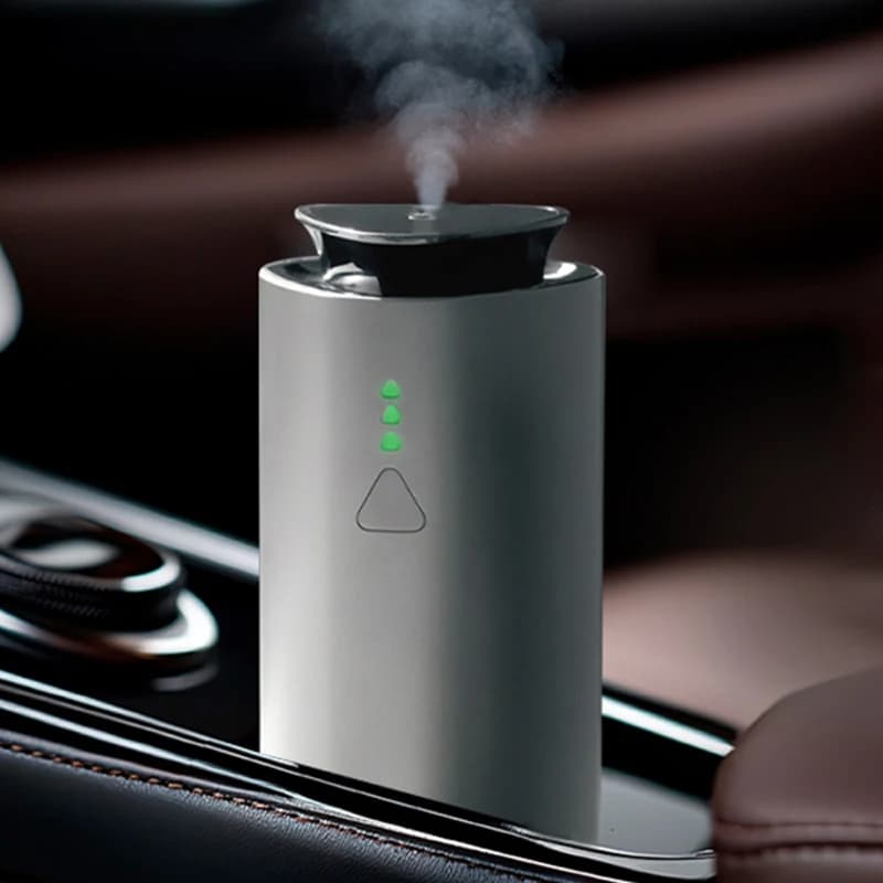Diffuser for Auto, Humidifier, Air Purifier, Rechargeable USB Deodorant, Electric, for Home and Environment, 1200mAh