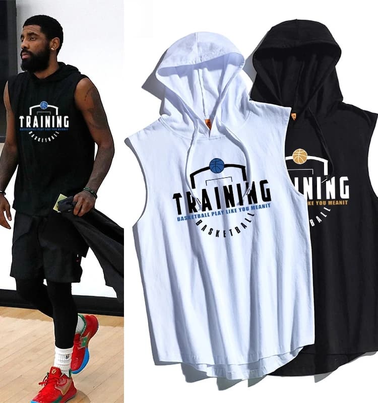 Loose Fit ex Summer Svel T-irt Hoodie Baskeall Training orts Fitn Running Clothing Set Youth Faion Trend