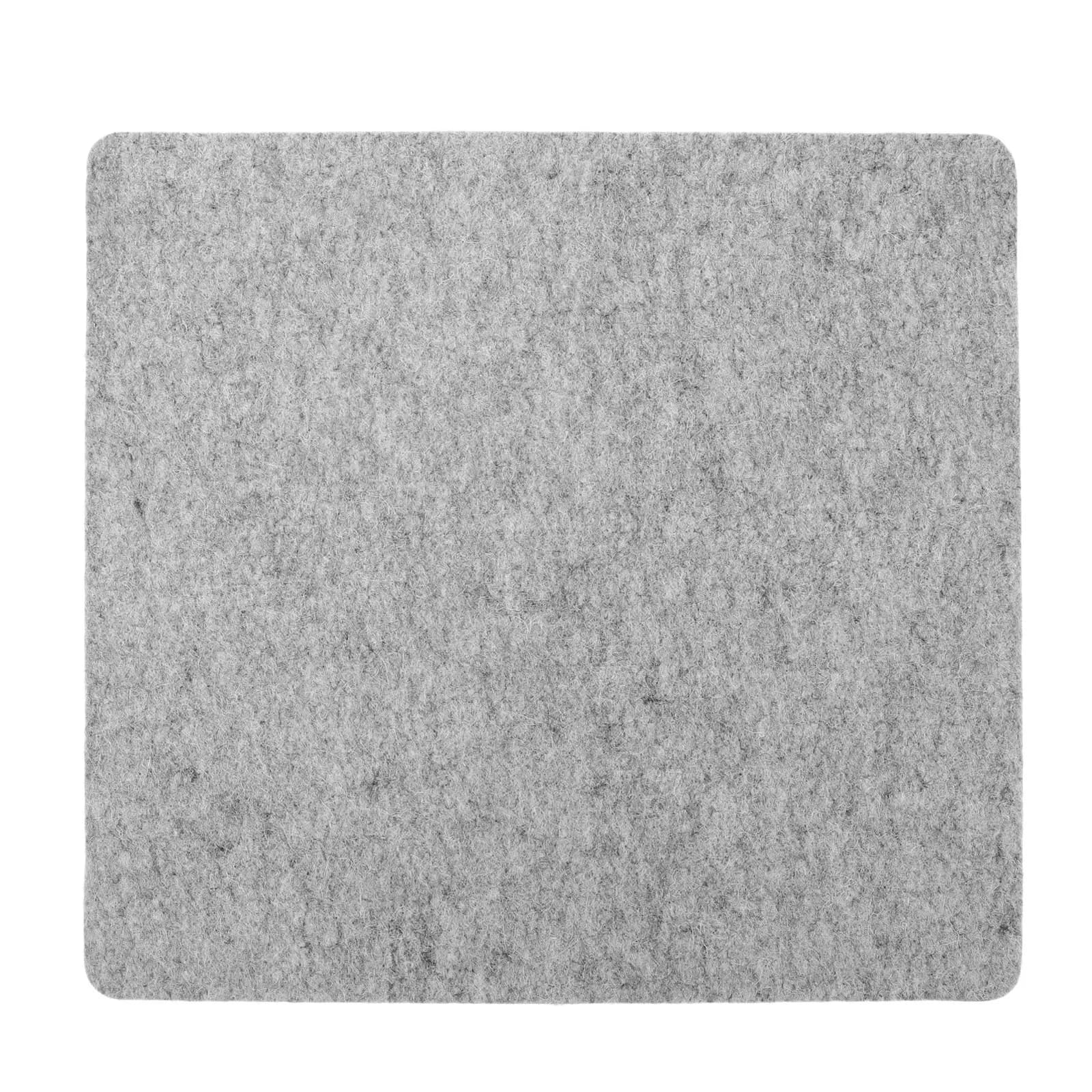 Tappetino da Stiro in Feltro da 8 Pollici, Isolante Termico per Quilting, Coperta da Stiro Portatile da Tavolo, Grigio Chiaro