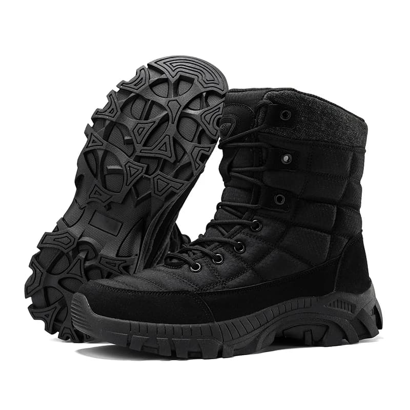 Men's High Top Tactical Boots Outdoor Desert Anti-Slip and Wear Resistant Hiking Shoes
